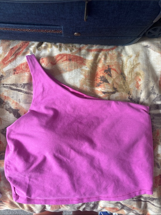 Old Navy Tops - Old Navy One-Shoulder Tank Top in Bright Pink